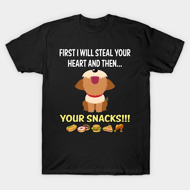 Steal Heart Yorkshire Terrier 46 T-Shirt by blakelan128